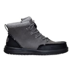 Hey Dude Bradley Classic Tumbled Hiking Boots Granite Grey Sz 9M - (44327-1VT)